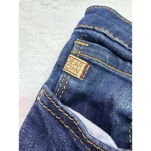 Dear John Blaire High Rise Straight 5-Pocket Blue Jeans Med Wash Women Size 28 - Picture 9 of 12